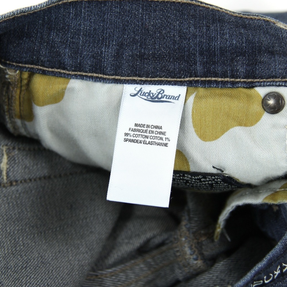 Lucky Brand Womens Sweet N Low Bootcut Ankle Jeans Sz 6 / 28 (31 x 30) Med Denim - Picture 9 of 9